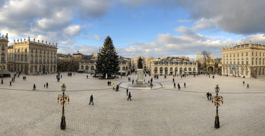 Place Stanislas, Place de la Carrière and Place d’Alliance in Nancy