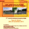9èmes rencontres nationales des espaces protégés, ANVPAH, DGP, Tours & Chinon, 28 & 29 novembre 2013