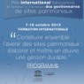 Formation internationale 2013 RGSF/PIF – Construire ensemble l’avenir des sites patrimoniaux : Elaborer et mettre en œuvre une gestion durable
