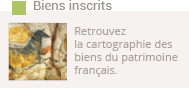 Retrouvez la cartographie des biens inscrits au patrimoine français de l'UNESCO