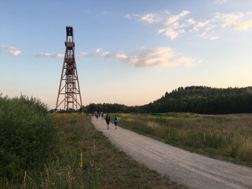 Chevalement de la fosse Ledoux à Condé-sur-L’Escaut