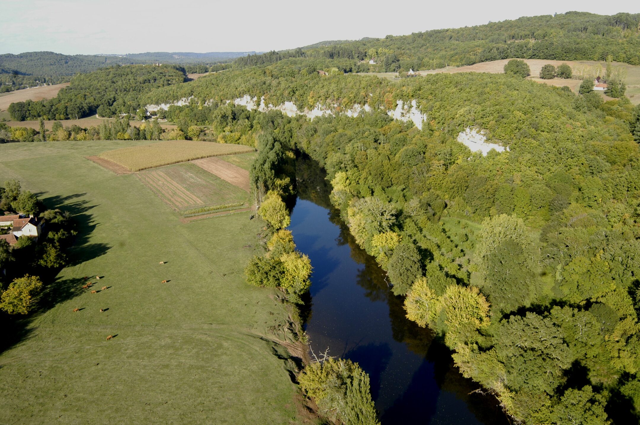Vezere, Falaise des sept frères