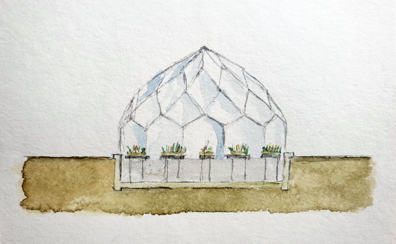 Projet de serre bioclimatique, la saline royale d’Arc-et-Senans